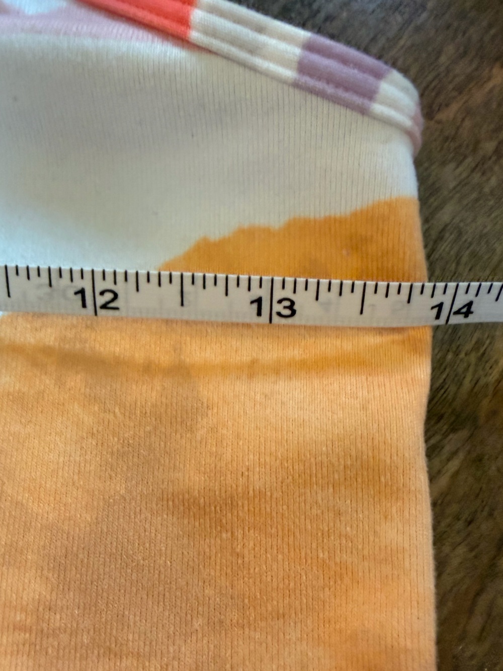 Lululemon Cool Racerback Tank Bleacher Stripe Iris Flower Sz 6 - Picture 6 of 9